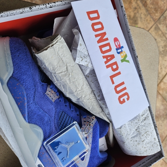 2018 Air Jordan Retro 4 IV Gator PE Promo Samples Rare Sz 12 100 Authentic DS main image 12